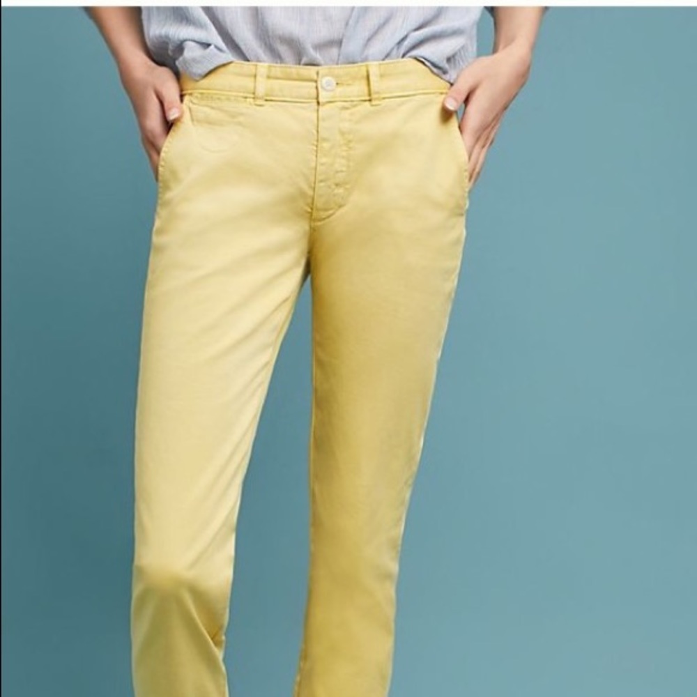 Anthropologie cropped chinos